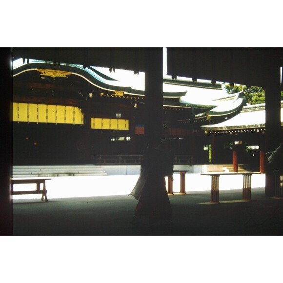 Other - 1980s 35mm Slide Tokyo Japan Pics, inner shrine hall of the Meiji Jingu shrine 2